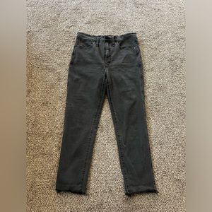 Madewell stovepipe jeans